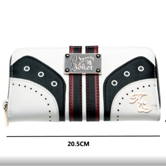 Harley Quinn “Property of Joker” Full Zip Around Wallet - Picture 7 of 8